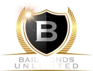 Bail Bonds Unlimited gold shield logo